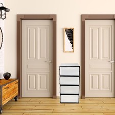  4 Pcs Carton Rangement