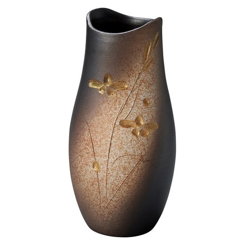 Vase long céramique - vase, en