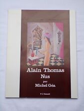 Alain Thomas Nus - Michel Géa - 1974 - Dédicace - Poésies - Illustrations