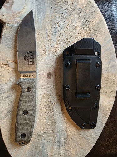 Esse rowen esee knife with - rowen,