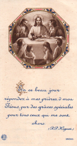 Image pieuse celluloïd ce - image,