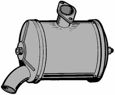 Silencieux 101-152 Ø 30 H 250