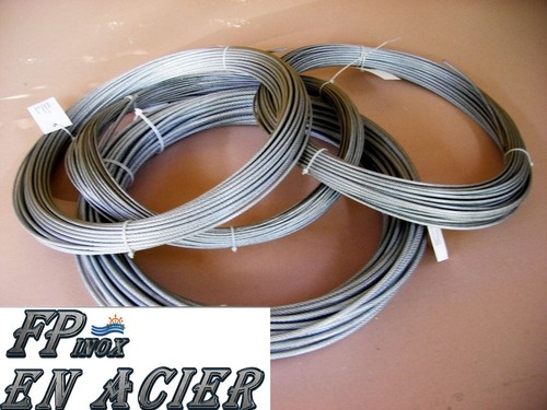 Cable acier diamètre - diamètre, mm