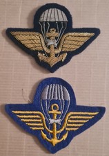 Lot Insigne Écusson Tissu Brevet Aeronavale