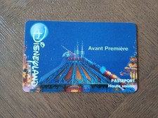 pass Euro Disney Disneyland AVANT PREMIÈRE Space Mountain 23/05/95  s029521 TTB