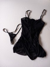 Nuisette transparente taille