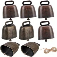 8 Pièce Cloche de Vache