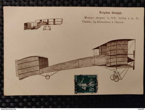 Croquis triplan goupy - du,