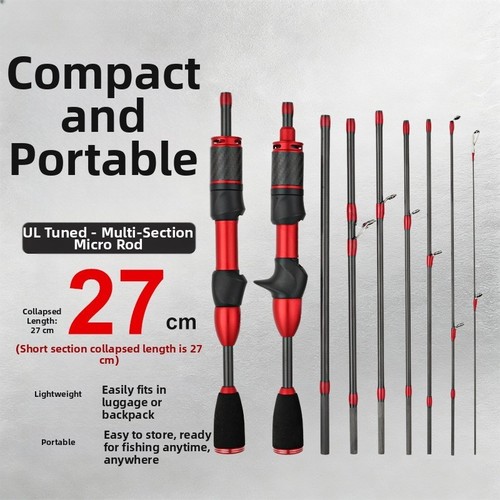 Canne pêche portable 8 - à,