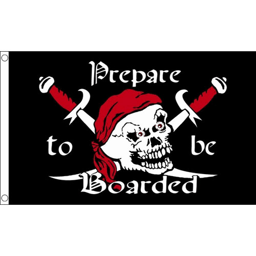 Drapeau pirate prepare - pirate, be