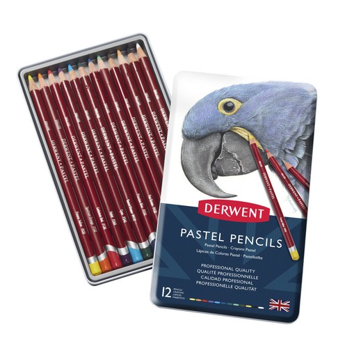 Boîte crayons pastel - de,