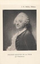 CP PORTRAIT QUENTIN DE LA TOUR PAR PERRONEAU - 27418