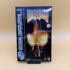 ⚠️ Boite vide et notice - DOOM - SEGA SATURN