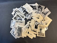 Lot environ 130 anciennes photos argentique n&b militaire véhicules années 1950