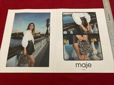 Model Andreea Diaconu for Maje