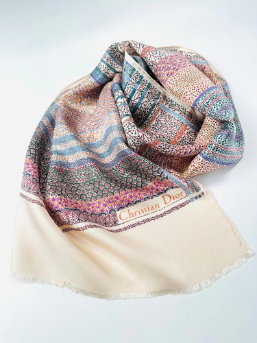 Christian dior foulard soie - christian,