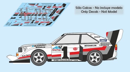 Autocollants audi quattro - autocollants,