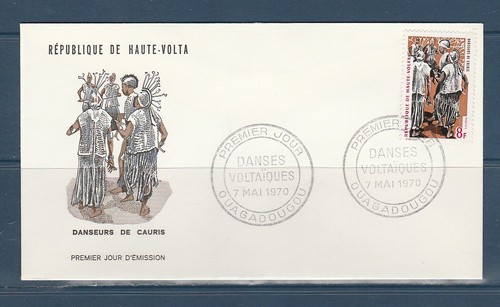 Haute volta enveloppe 1er - volta, jour