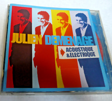 CD JULIEN CLERC  JULIEN DEMENAGE ACOUSTIQUE & ELECTRIQUE / 2 CD 28 TITRES  EtGH
