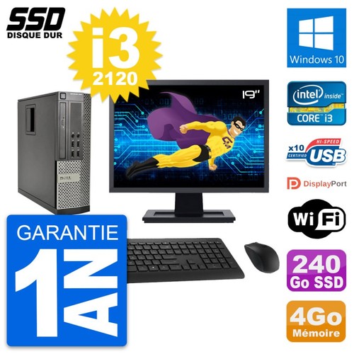 Dell optiplex 990 sff ecran - pc,