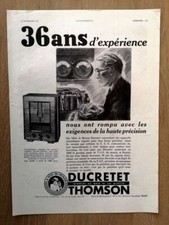 ▬►Publicité de 1934 -