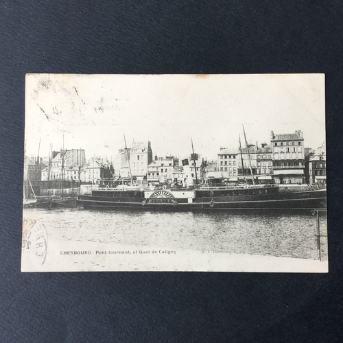 Cpa navire lloyd - cpa, 1904