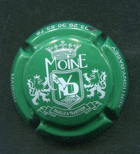 Plaque muselet la - plaque, de