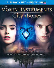 The Mortal Instruments: City of Bones (Blu-ray/DVD, 2013, 2-Disc Set,...