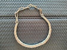 Bracelet Art  Moderne Déco BIJOUX BICHE DE BERE Argent Massif 925 (A115)