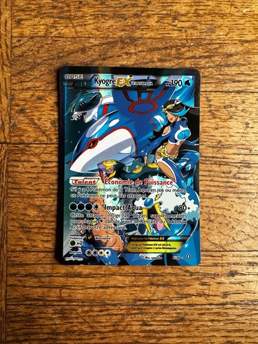 Carte pokémon kyogre la - ex, de