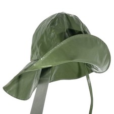 Chapeau De Pluie Ciré Vinyle