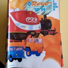 Catalogue ROCO 83'84 O HO HOE N train électrique locomotive train électrique