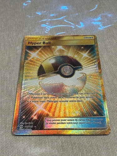 Carte pokémon hyper - carte, ball