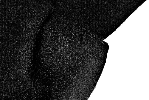 Noir laine bouillie - laine,