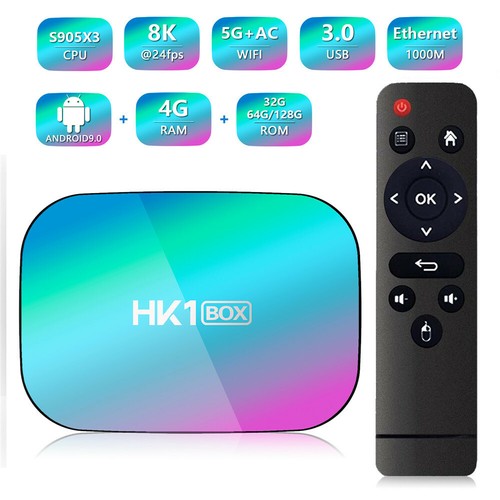 Hk1 box 4gb 128gb - box,