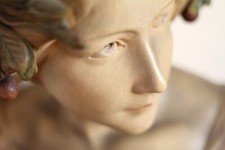 Buste femme terre - terre, cuite