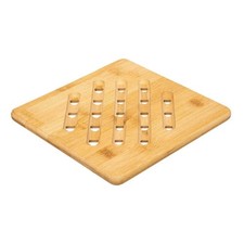 Dessous de Plat Carré "Bambou" 20cm Naturel