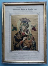 AMIENS 80  ""PAROISSE SAINT ROCH""  SOUVENIR DE LA MISSION DE DECEMBRE 1912