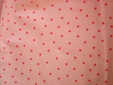 COUPON IKEA CATH KIDSTON ROSE POIS ROUGES 9 METRES NEUF