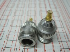 1pcs    Huber - Suhner  MCX To N Adapter Z0:50R   6GHZ