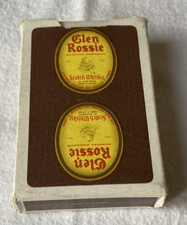 JEUX DE CARTES PUBLICITAIRE  GLEN ROSSIE  SCOTCH WHISKY