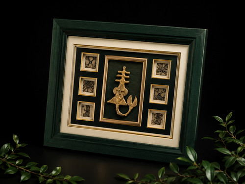 Tableau vitrine encadré - vitrine,