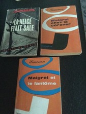 Maigret lot 3 livres 
