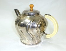 Théière En Argent Vers 1900 Suède