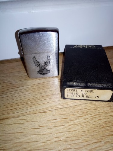Ancien briquet zippo harley - briquet,