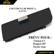 Couvercle de Fermeture Boite à Gants prévu pour Peugeot 107 de 2005 à 2014
