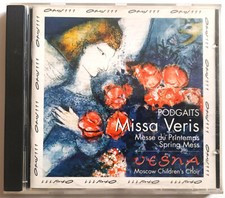 CD classique Ephrem Podgaits, Vesna - MISSA VERIS - Opus 111, 1997