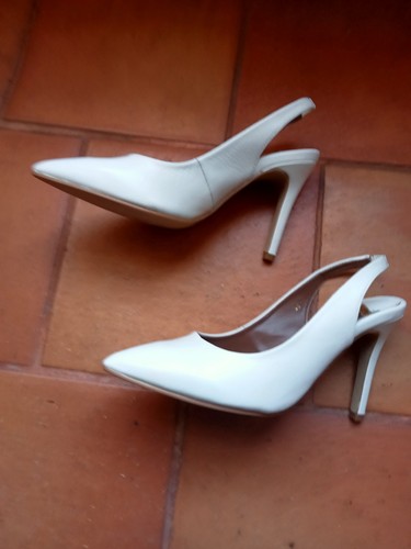 Escarpins blancs taille - , 36