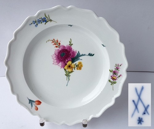 Meissen porcelaine assiette - meissen,
