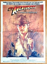 AFFICHE Les aventuriers de l'arche perdue. Couleur 39 x51 cm.1981.Spielberg